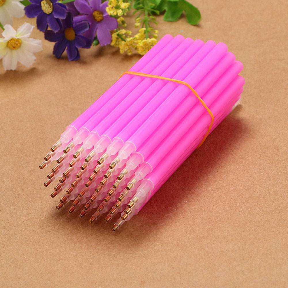 Embroidery Embellishments - ขายส่ง 50/100PCS พลาสติกเพชรภาพวาดปากกาเจาะเครื่องมือสแควร์รอบเจาะเย็บปักถักร้อยโมเสค DIY มือหัตถกรรมเครื่องมือ