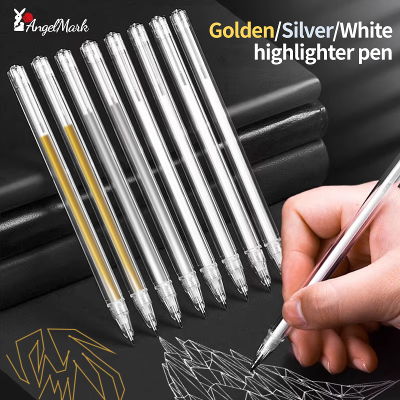 Copic Marker Classic - สีขาวทองเงินคลาสสิกปากกาเน้น Shinning เติมภาพวาดเครื่องหมายวาดปากกาอุปกรณ์โรงเรียนปากกา + ชุดเติมปากกาเจล