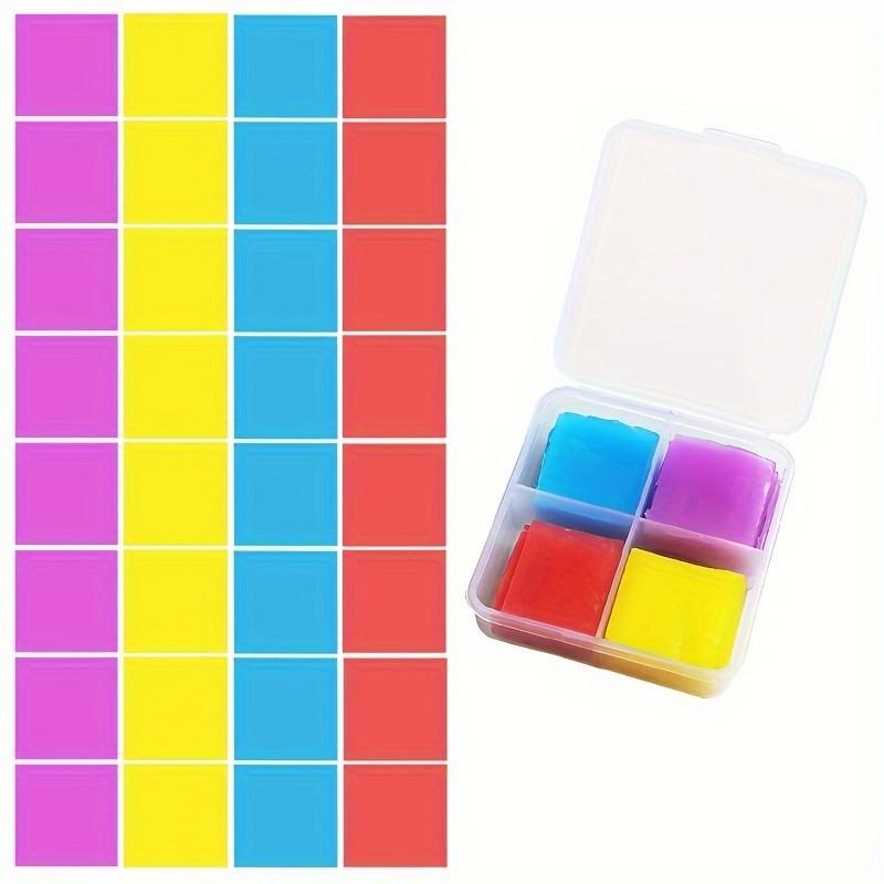 Embroidery Embellishments - ดินเหนียวสำหรับงานเพชรประดับ 48 ชิ้น, แว็กซ์เพชรประดับ 5D สีสันสดใส,