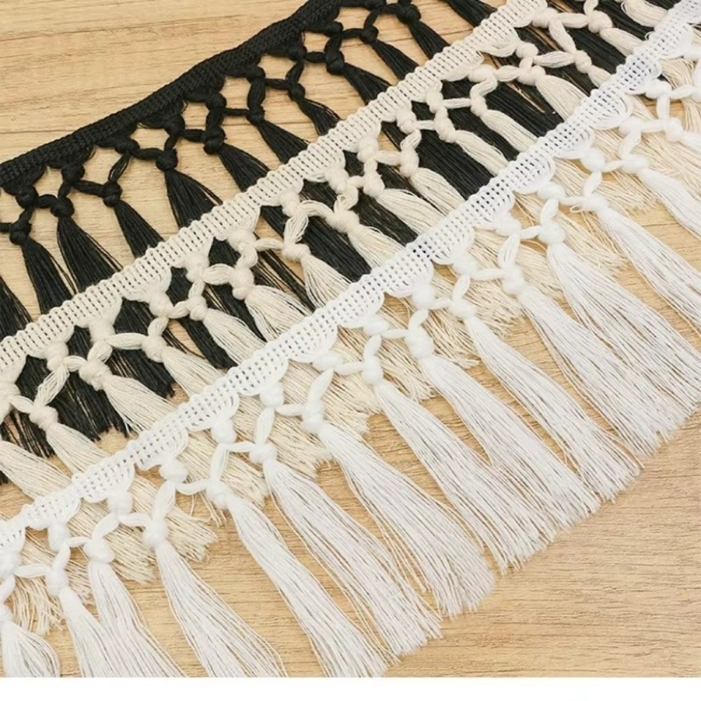 ริบบิ้นพู่ห้อยกว้าง 1 หลา 11 ซ - Tassel Fringe Trim บทวิจารณ์และราคา