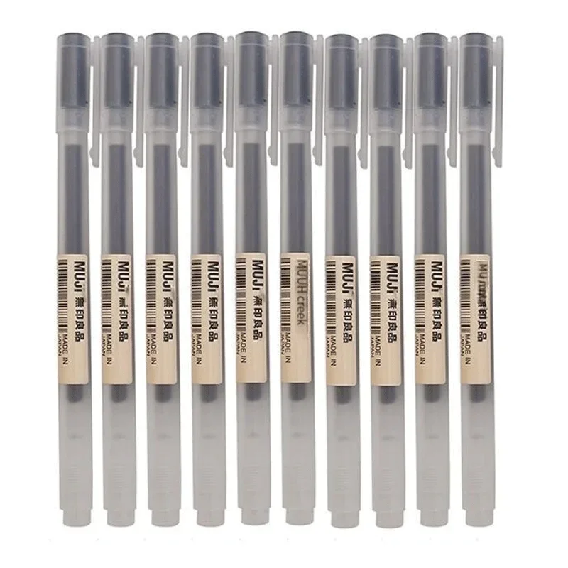 6/8 ชิ้น/เซ็ต MUJIs เจลปากกาสี - Muji Stationery Gel Pen บทวิจารณ์และราคา