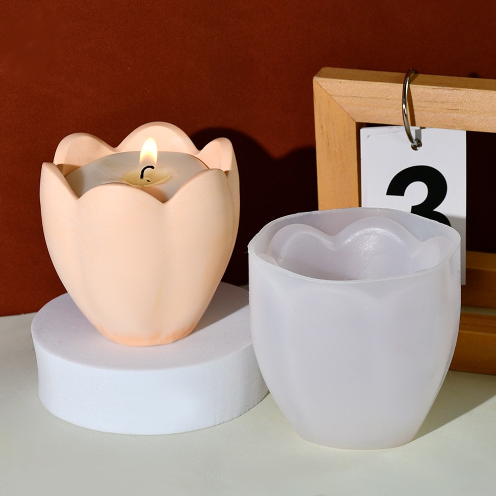 ทิวลิปเทียนผู้ถือแม่พิมพ์ซิลิโ - Craft Embellishment Storage บทวิจารณ์และราคา
