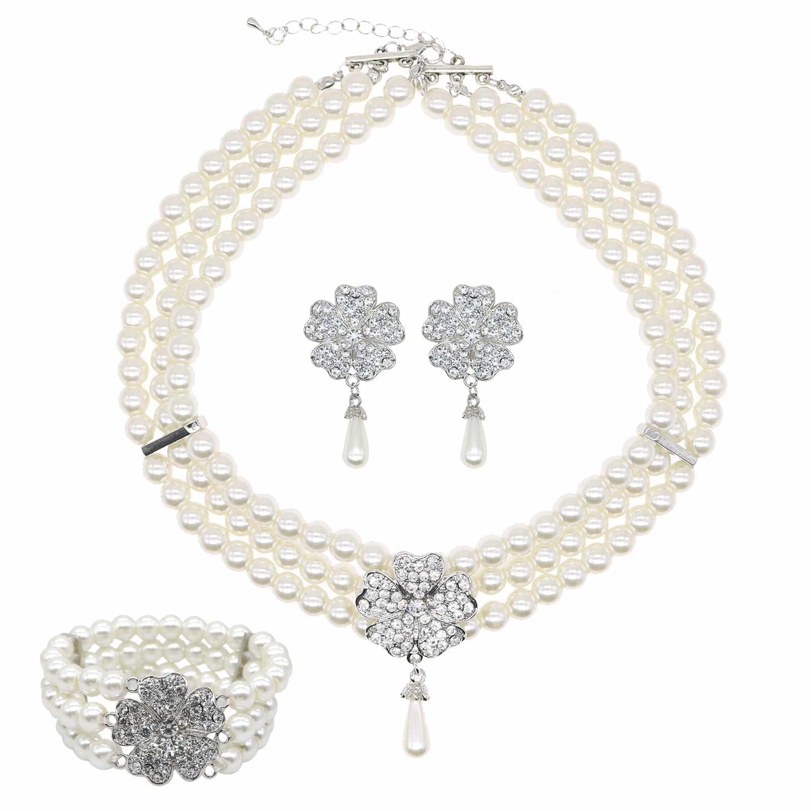 1920s1950s Imitation Pearl Nec - Pearl Trim Chain บทวิจารณ์และราคา