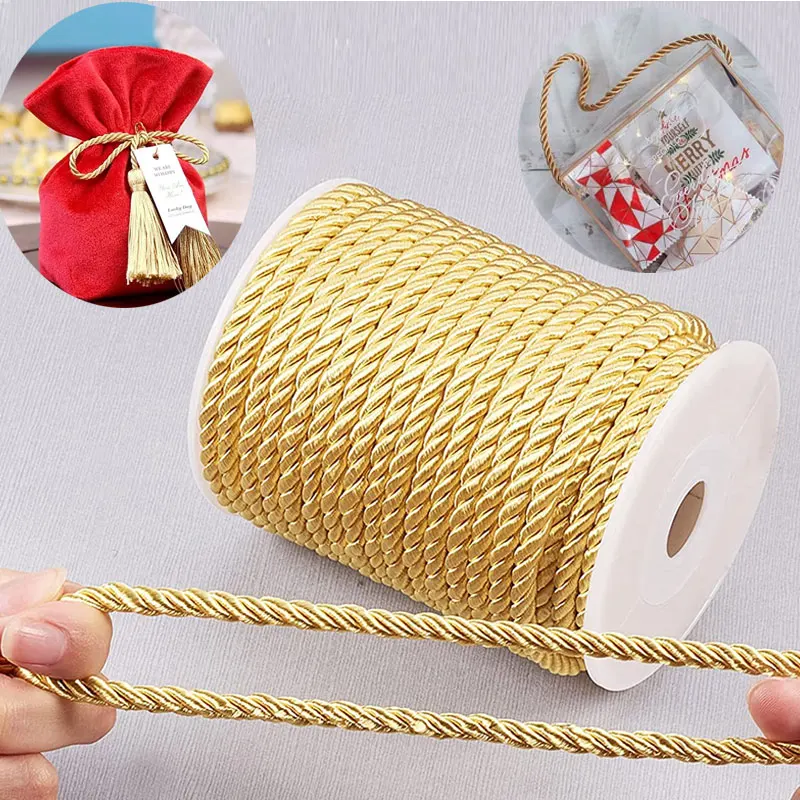 เชือกไนลอนถักเกลียวขนาด 5 มม.  - Cord Trim Twisted บทวิจารณ์และราคา