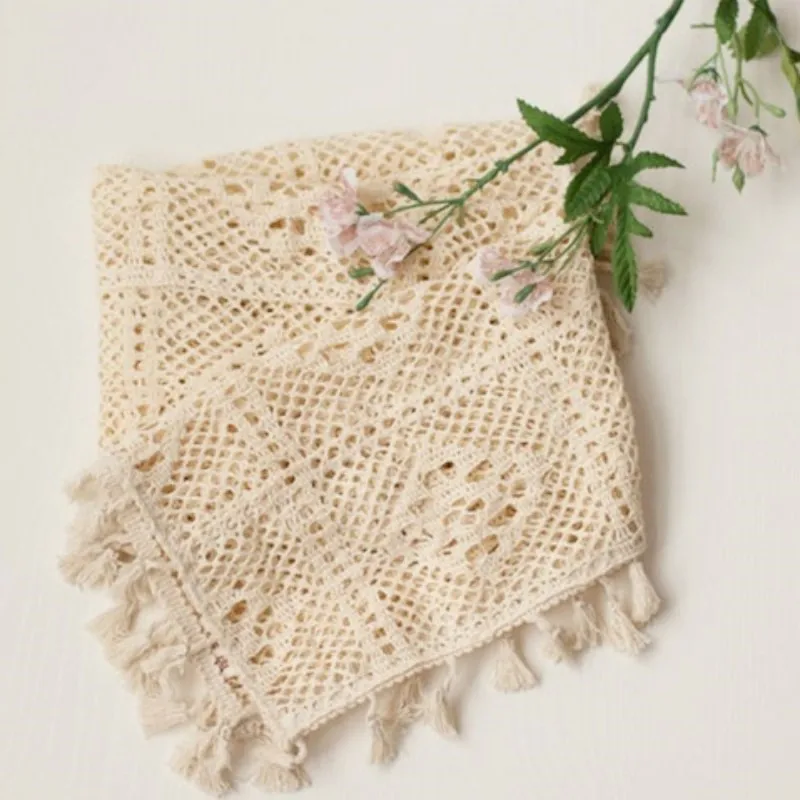 ทารกแรกเกิดการถ่ายภาพ Props กา - Tassel Fringe Trim บทวิจารณ์และราคา