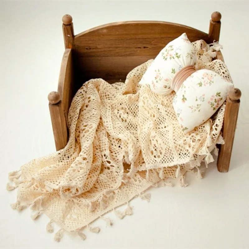 ทารกแรกเกิดการถ่ายภาพ Props กา - Tassel Fringe Trim บทวิจารณ์และราคา