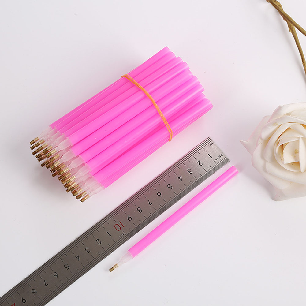 ขายส่ง 50/100PCS พลาสติกเพชรภา - Embroidery Embellishments บทวิจารณ์และราคา