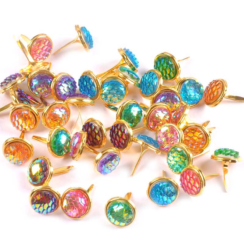 13X13Mm 20Pcs Mix Squamaรูปแบบ - Embellishments For Scrapbooking บทวิจารณ์และราคา