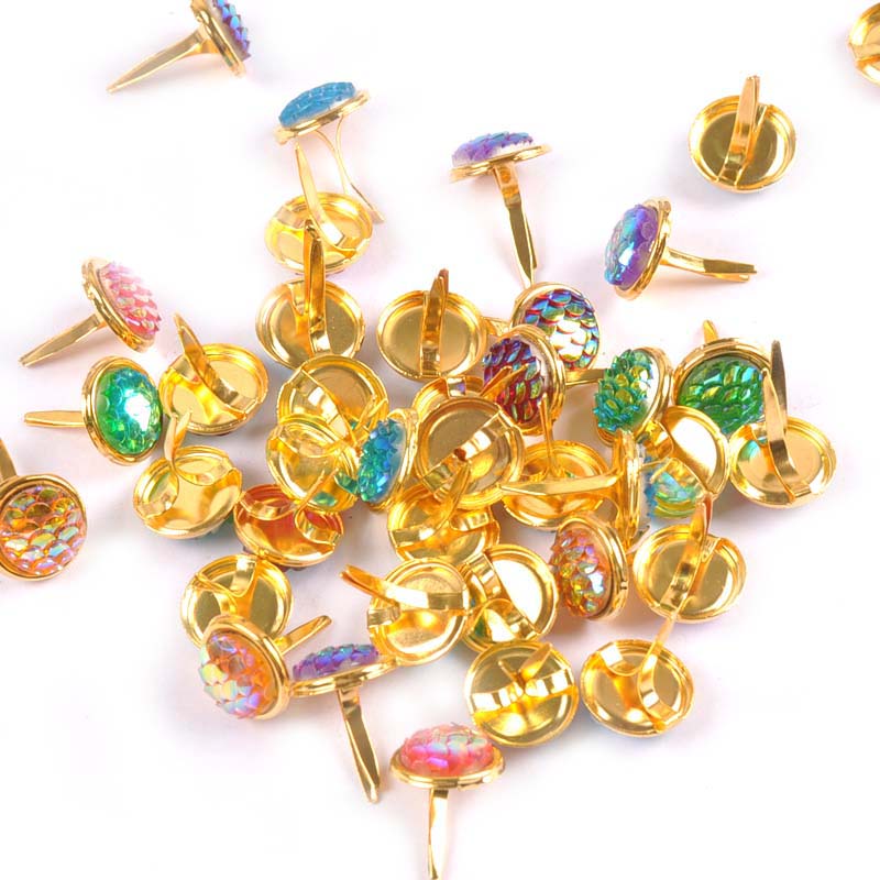 13X13Mm 20Pcs Mix Squamaรูปแบบ - Embellishments For Scrapbooking บทวิจารณ์และราคา
