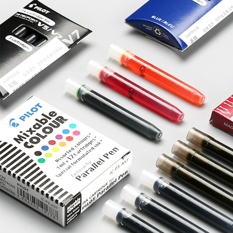 ตลับหมึกแบบใช้แล้วทิ้งของ Pilo - Pilot Pen V5 บทวิจารณ์และราคา