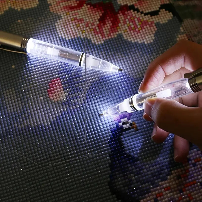 ปากกาเพชร LED สำหรับงานปักครอส - Embroidery Embellishments บทวิจารณ์และราคา