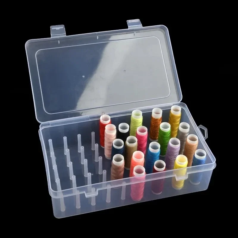 ใหม่ด้ายเย็บกล่อง 42 ชิ้น Spoo - Craft Embellishment Storage บทวิจารณ์และราคา