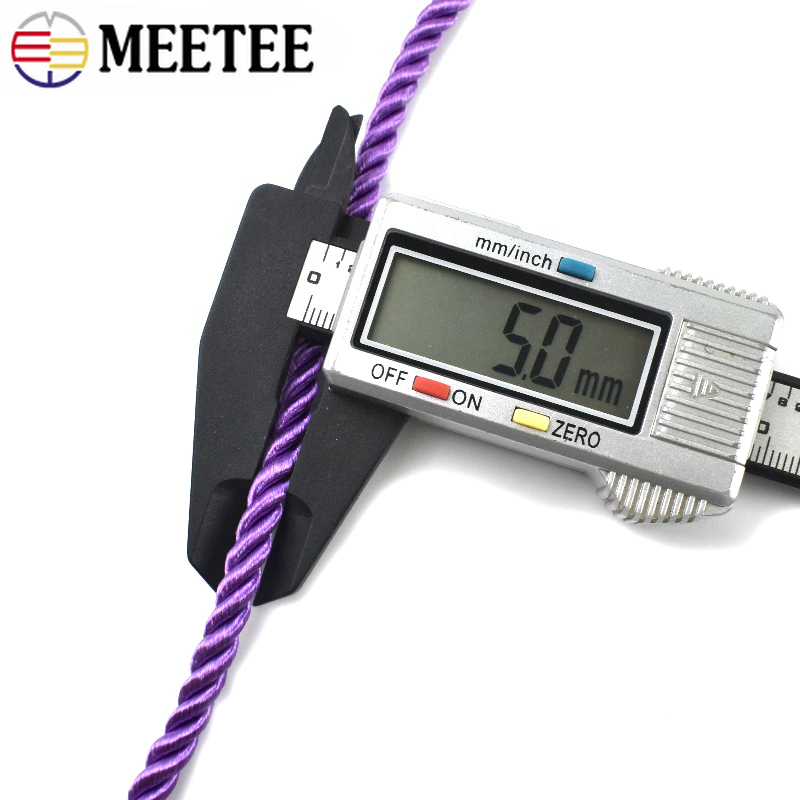 เชือกไนลอนผสมฝ้ายถัก 3 เส้น ขน - Cord Trim Twisted บทวิจารณ์และราคา