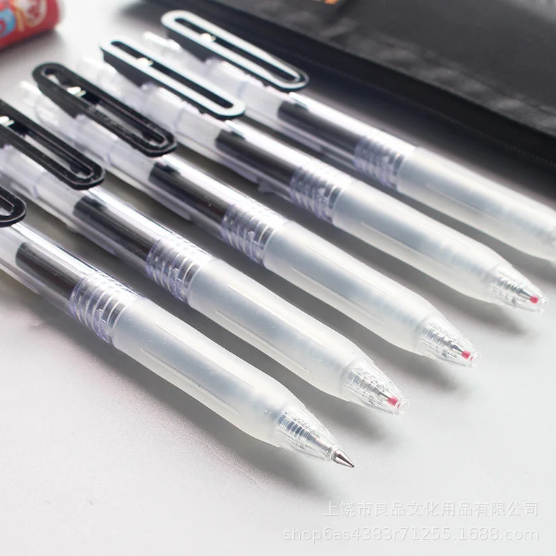1/3 ชิ้น/เซ็ต 0.5 มม.ปากกาเจลน - Muji Stationery Gel Pen บทวิจารณ์และราคา