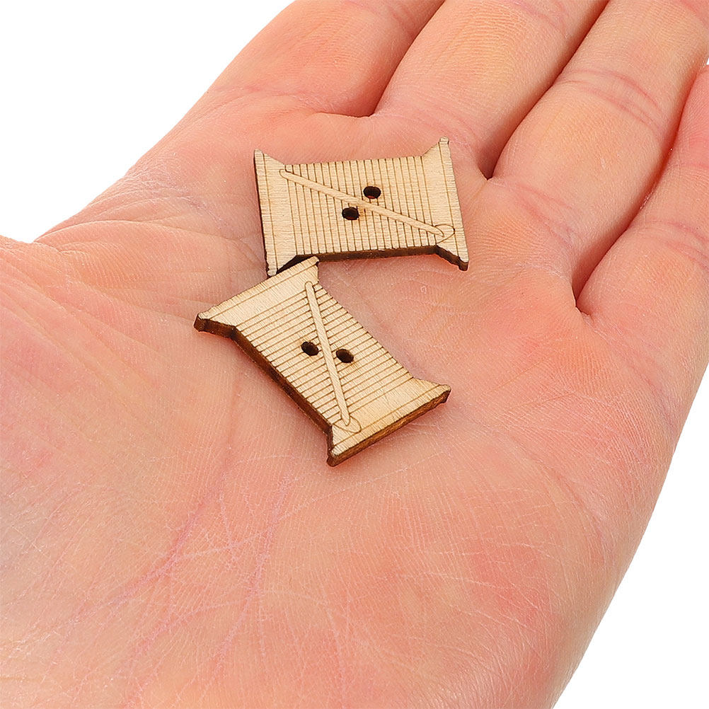กระดาษม้วนด้ายปักผ้าทำจากไม้ 1 - Embroidery Embellishments บทวิจารณ์และราคา