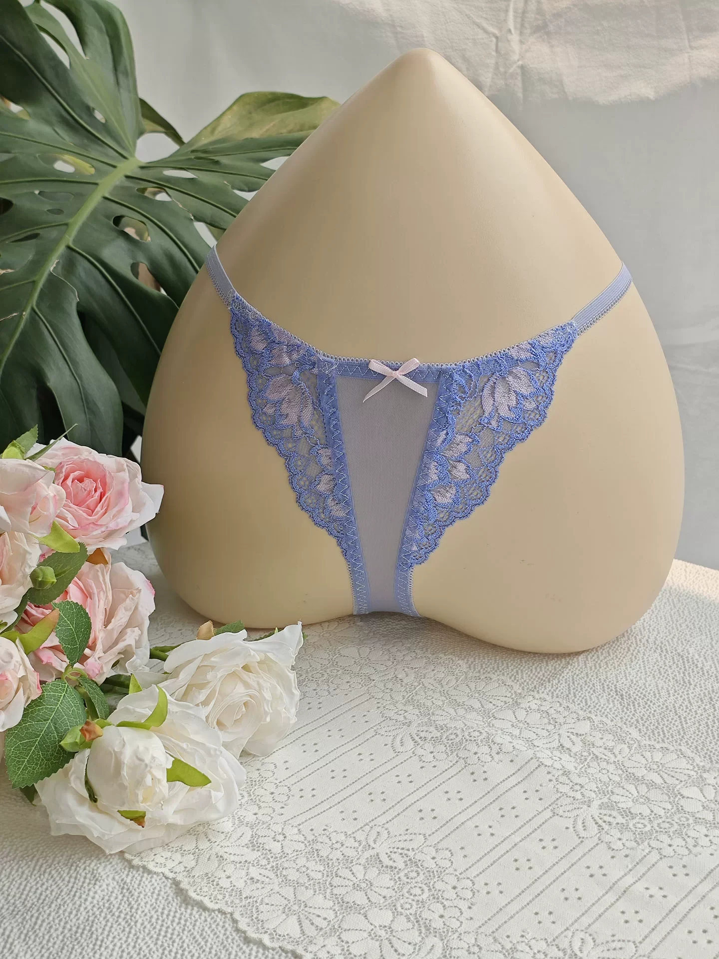 กางเกงในชายลูกไม้สีดำ ปักลายแฮ - Embroidery Embellishments บทวิจารณ์และราคา