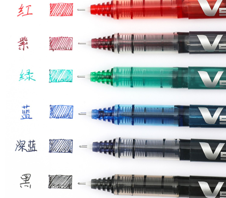 นักบินญี่ปุ่น BX-V5 0.5 มม.V7  - Pilot Pen V5 บทวิจารณ์และราคา