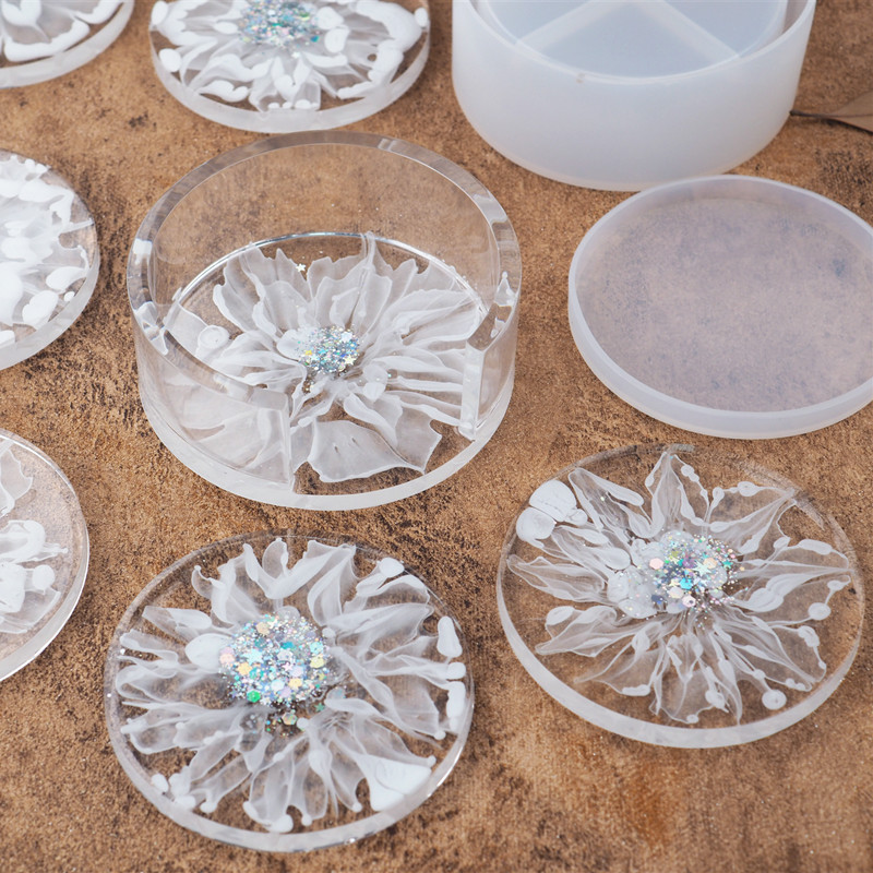 SNASAN แผ่นรองแก้วซิลิโคน แม่พ - Craft Embellishment Storage บทวิจารณ์และราคา