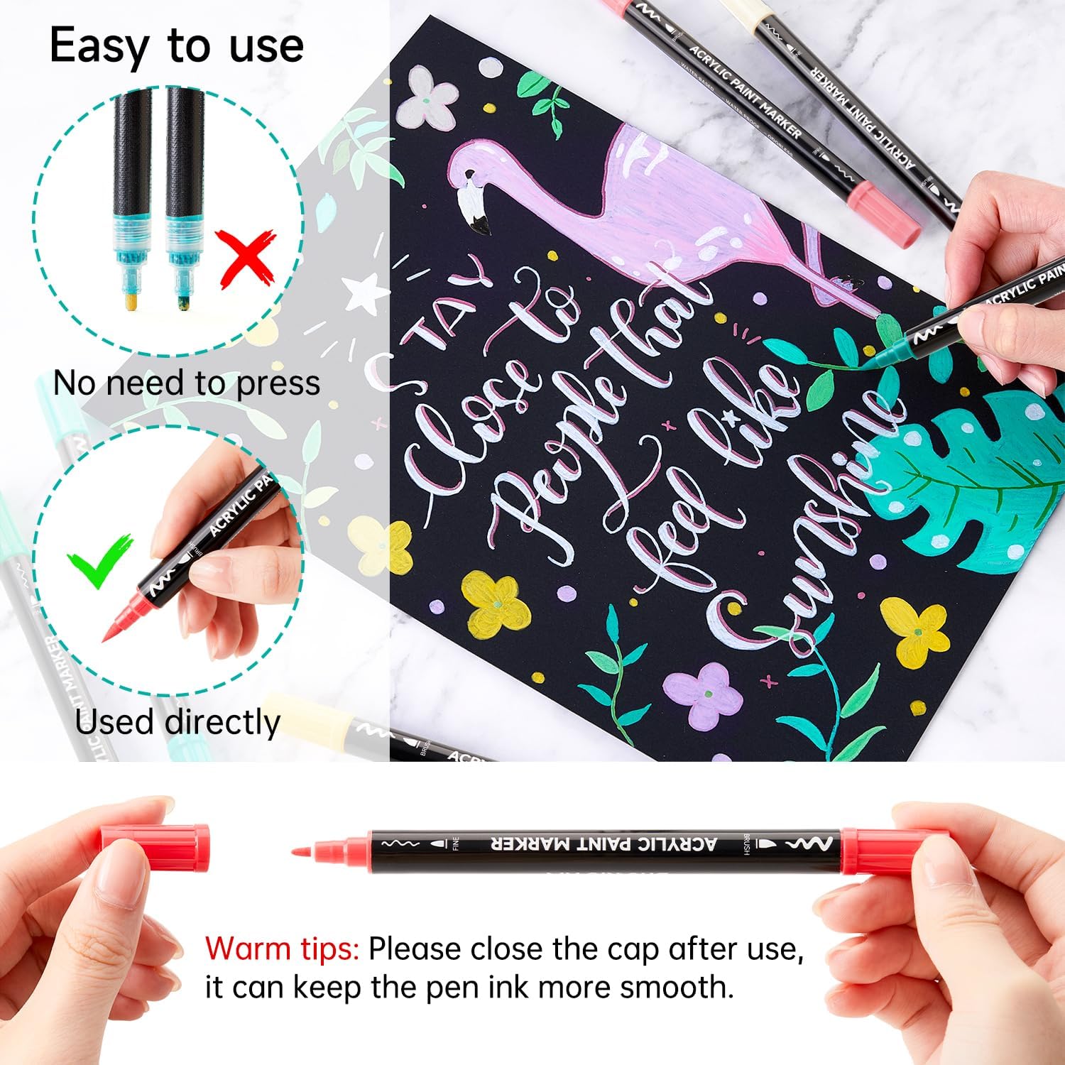 ปากกาอะคริลิคสองหัว Shuttle Ar - Copic Marker Classic บทวิจารณ์และราคา