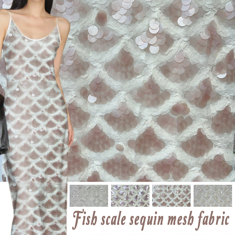 ฐานตาข่ายผ้าเลื่อมเย็บปักถักร้ - Crystal Mesh Fabric บทวิจารณ์และราคา