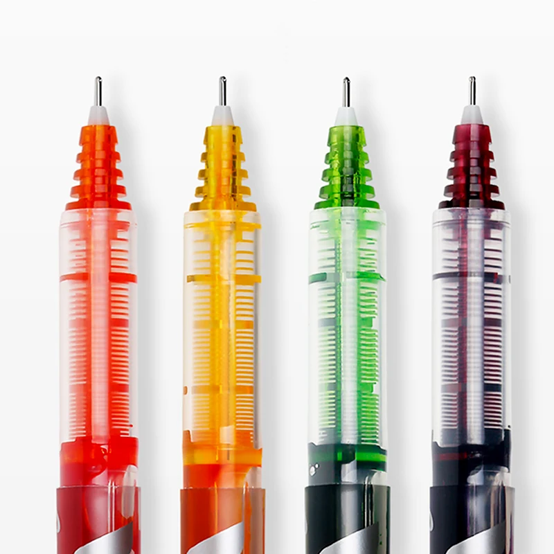 6/12นำร่องปากกาลูกลื่นแบบตรงหั - Pilot Pen V5 บทวิจารณ์และราคา