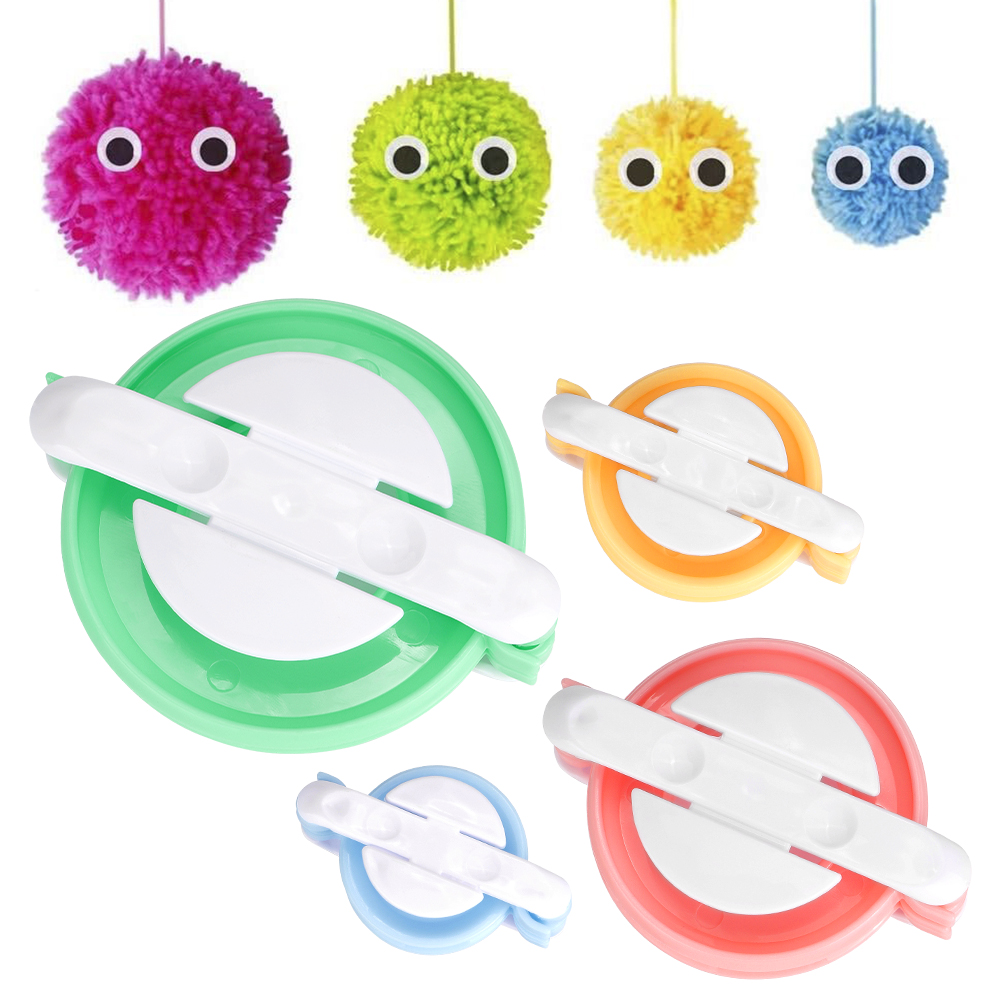 เครื่องมือถักไหมพรมทำพู่ไหมพรม - Pom Pom Maker Tool บทวิจารณ์และราคา