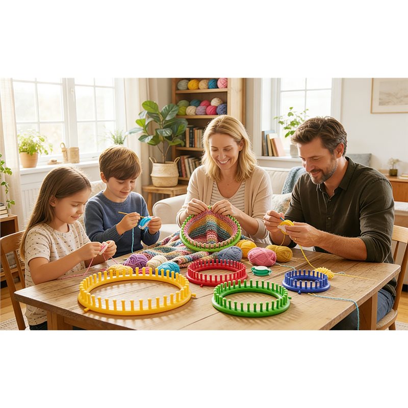 【ชุดอุปกรณ์ DIY】ชุดเครื่องมือถ - Pom Pom Maker Tool บทวิจารณ์และราคา