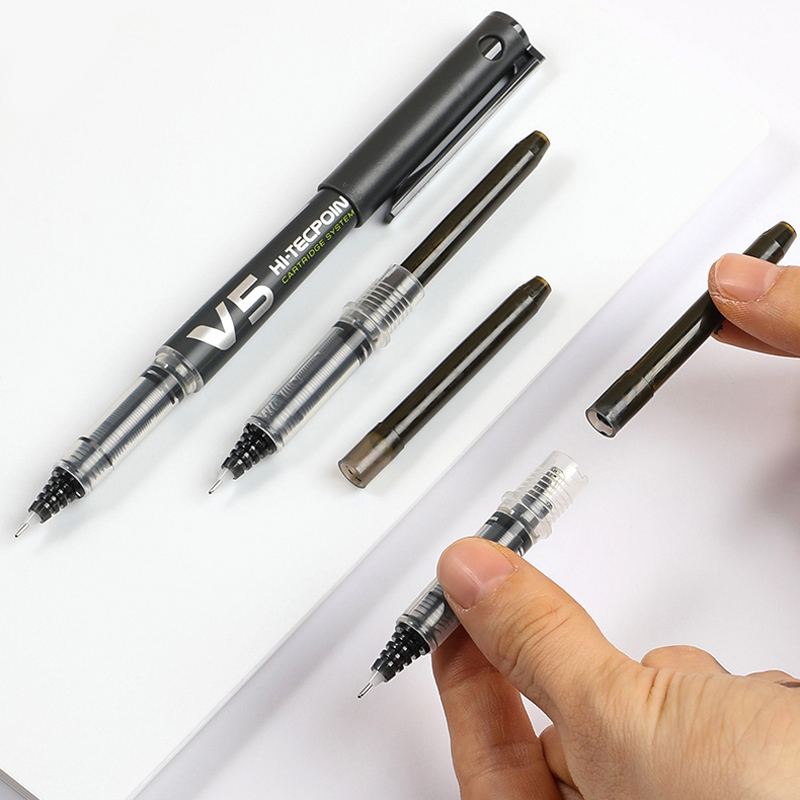 ปากกาปากกาหมึกเจลนักบิน V5เติม - Pilot Pen V5 บทวิจารณ์และราคา