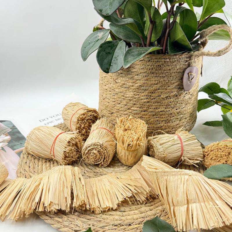 พู่ห้อยตกแต่งจากเส้นใยปอกระเจา - Tassel Fringe Trim บทวิจารณ์และราคา