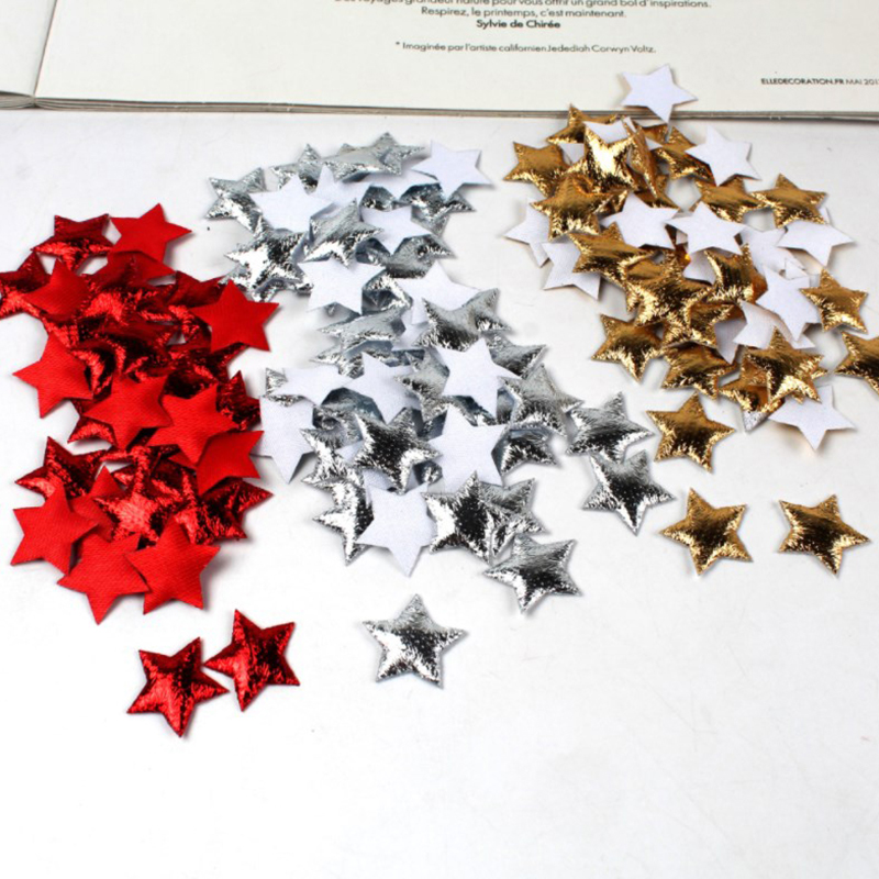 100 ชิ้นทอง/เงินดาวสําหรับ Chr - Embellishments For Scrapbooking บทวิจารณ์และราคา